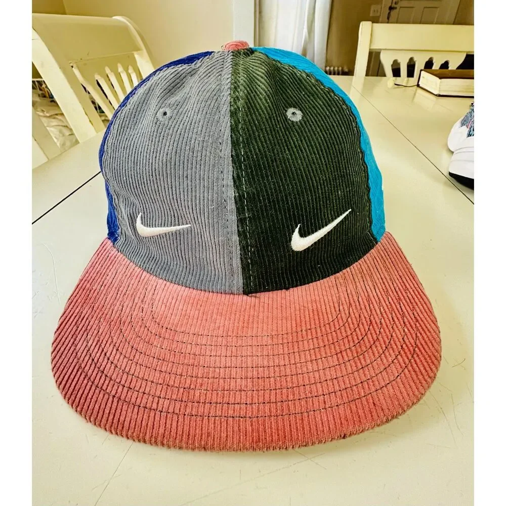 Nike x Sean Wotherspoon Air Max 1/97 Corduroy Pinwheel Hat Cap VNDS Rare